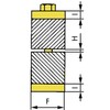 Einfach-Grundplatte für Rohrschelle schwere Baureihe